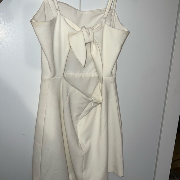 White graduation mini dress - Picture 4 of 4